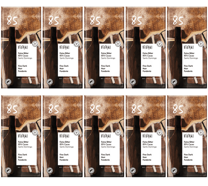 10 x Vivani Fine Dark 85% Cocoa Organic - 100g