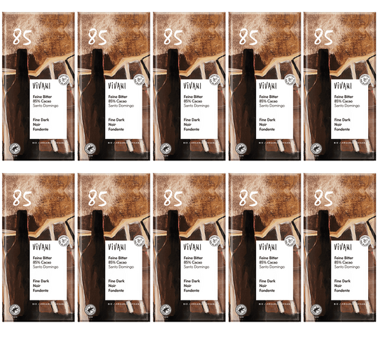 10 x Vivani Fine Dark 85% Cocoa Organic - 100g