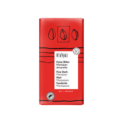 10 x Vivani Dark with Marzipan & Amaretto Organic - 100g