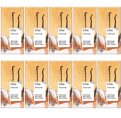 10 x Vivani White Vanilla Vivani Organic - 80g