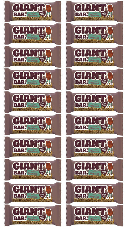 20 x Ma Baker Giant Bar Pecan Flapjack - 90g