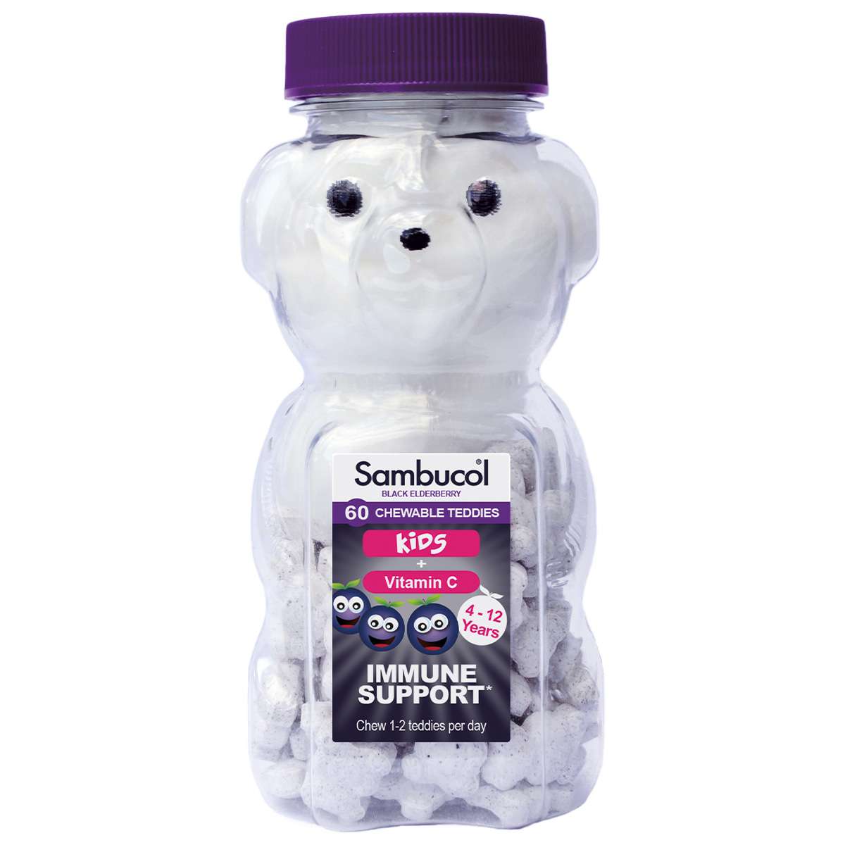 Sambucol  Teddies - 60pc