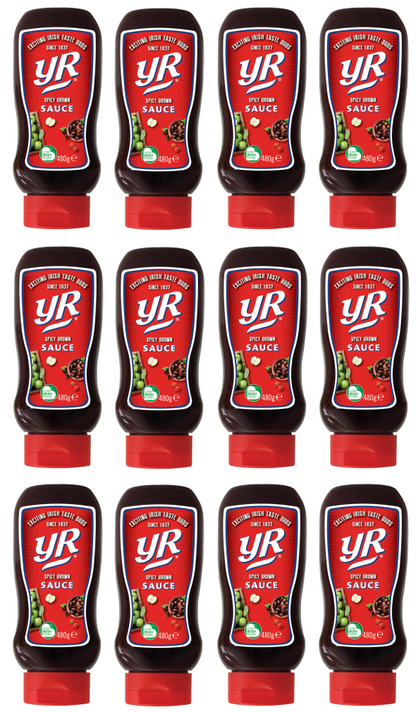12 X Yr Brown Sauce Squeezy 480G