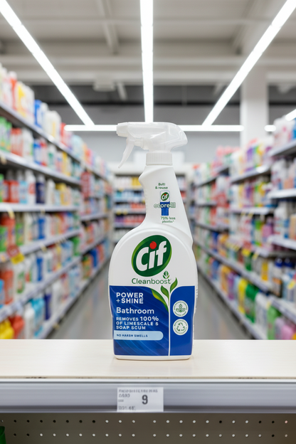 6 X Cif Power & Shine Bathroom  700ML