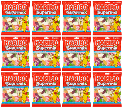 12 x Haribo Supermix 160Gm