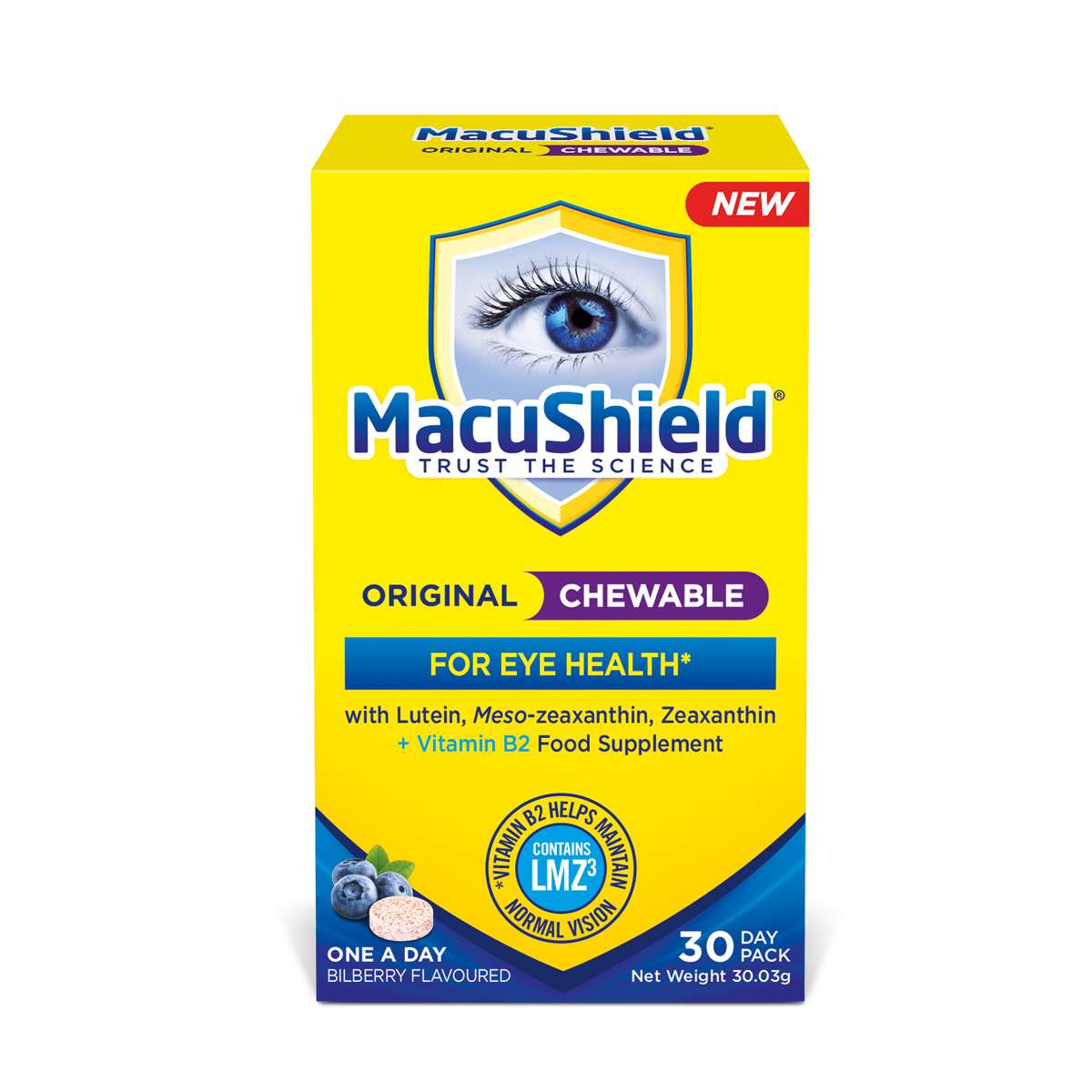 MacuShield Original Chewable - 30caps
