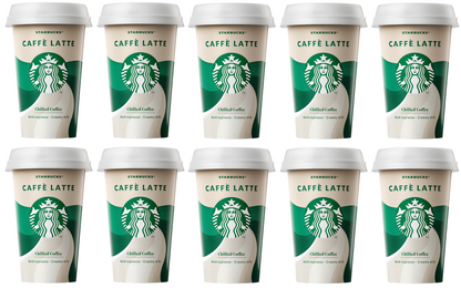 10 x Starbucks Discoveries Seattle Latte 220Ml