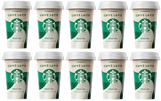 10 x Starbucks Discoveries Seattle Latte 220Ml