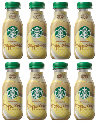 8 x Starbucks Frappuccino Vanilla 250Ml