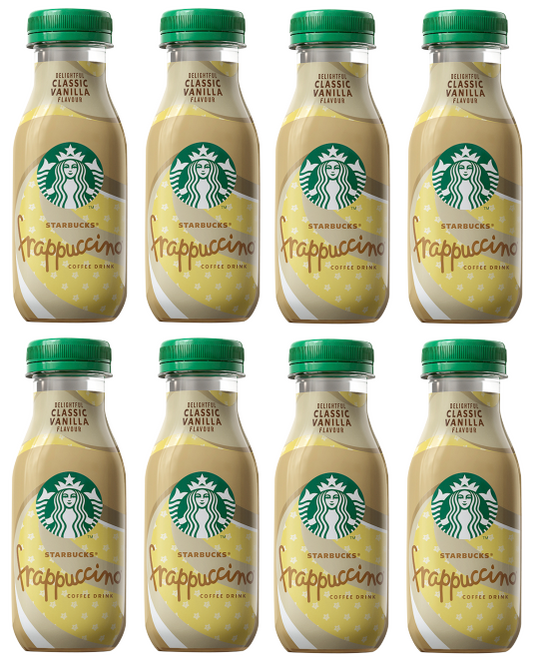 8 x Starbucks Frappuccino Vanilla 250Ml