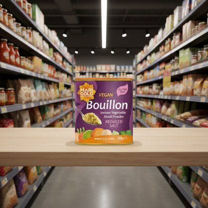 Marigold Less Salt Veg Bouillon Purple - 150g