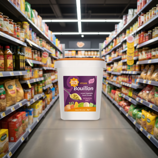 Marigold Cater Less Salt Veg Bouillon Purple - 2kg