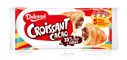 9 x Dulcesol Croissants Choc Filled 5 Pack - 225Gm