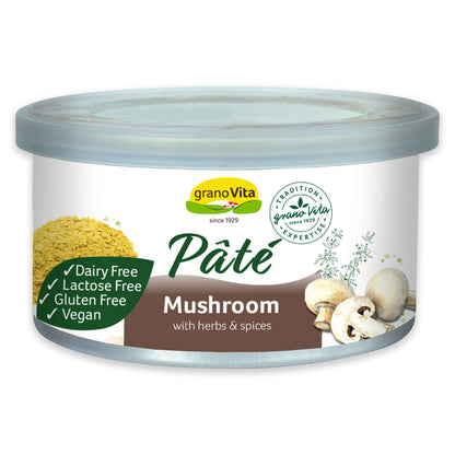 Granovita Mushroom Pate Tin - 125g