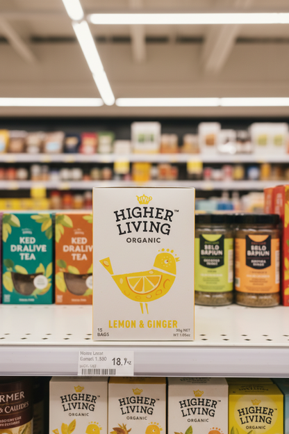 4 x Higher Living Lemon & Ginger - 15g