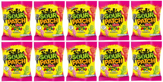 10 x Sour Patch Fruit Mix 10 Case 140Gm