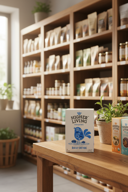 4 x Higher Living Daily Detox - 15g