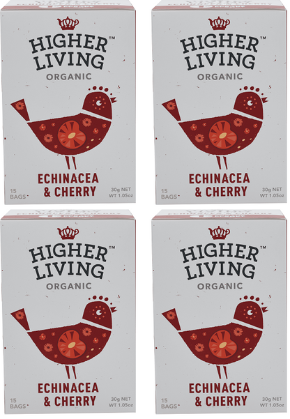 4 x Higher Living Echinacea & Cherry - 15g