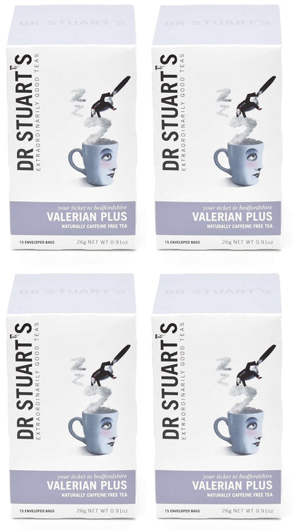 4 x Dr Stuarts Valerian Plus - 15g
