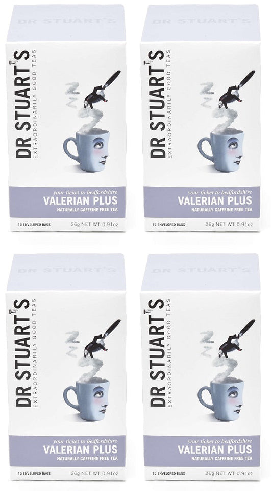 4 x Dr Stuarts Valerian Plus - 15g