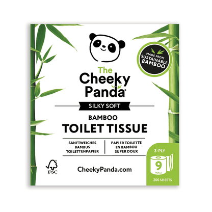 The Cheeky Panda Plastic free toilet tissue - 9pc