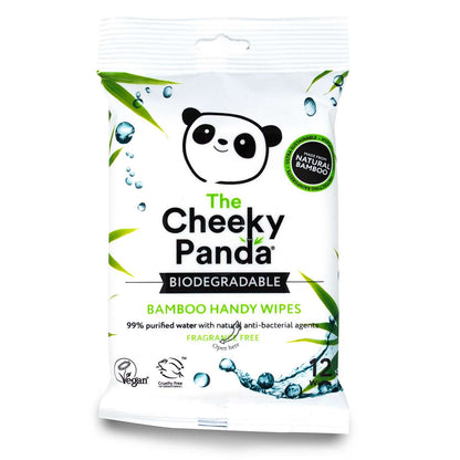 The Cheeky Panda Handy Wipes - 12pc