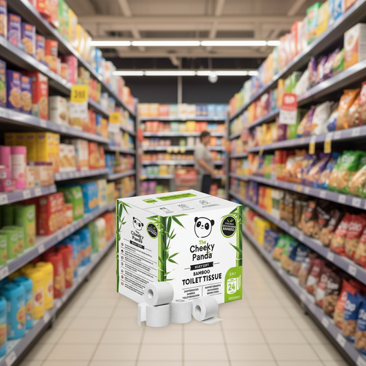 The Cheeky Panda Plastic free toilet tissue - 24pc