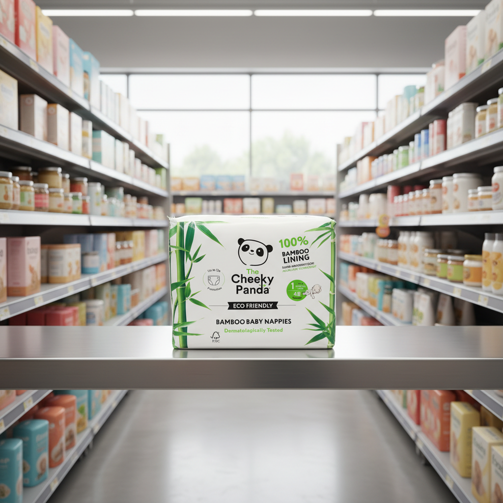 The Cheeky Panda Nappies Size 1 - 48pc