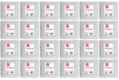 24 x Jaunty White Napkins In 2 Ply 30 Pack