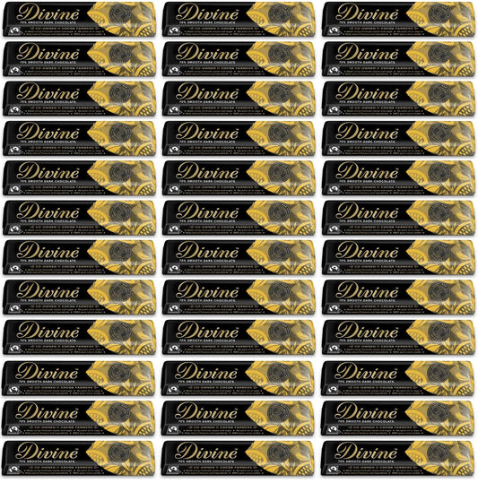 30 x Divine 70% Dark Chocolate - 35g