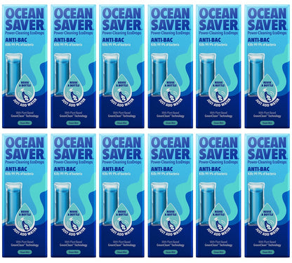 12 x OceanSaver Refill EcoDrop Anti-Bacterial Sanitiser - 10ml