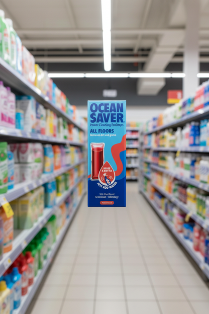12 x OceanSaver Refill EcoDrop - All Purpose Floor - 10ml