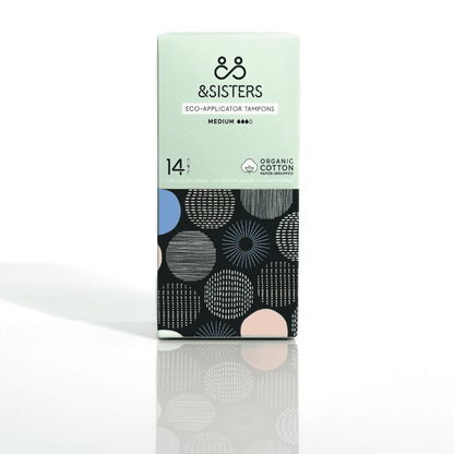 &Sisters Medium Eco-Applicator TamponS - 14pc