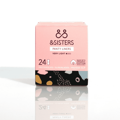 &Sisters Organic Breathable Liners - 24pc