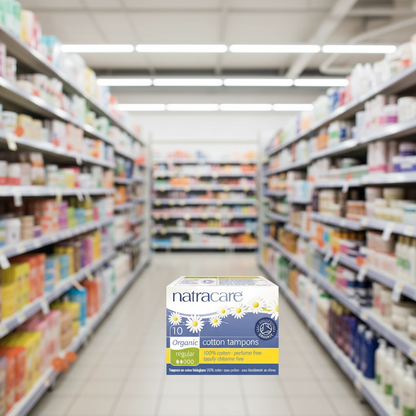 Natracare Organic Regular Digital Tampons - 20pc