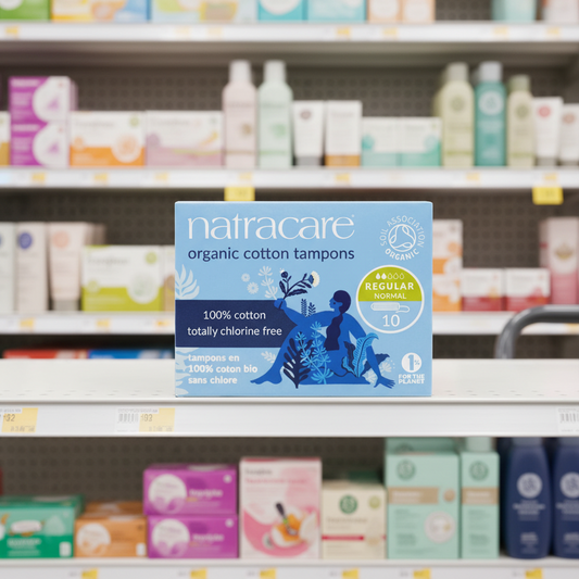 Natracare Organic Regular Digital Tampons - 10pc