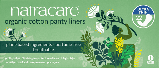 Natracare Panty Liners - Ultra Thin - 22pc