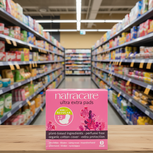Natracare Ultra Extra Pads Regular w/wings - 12pc