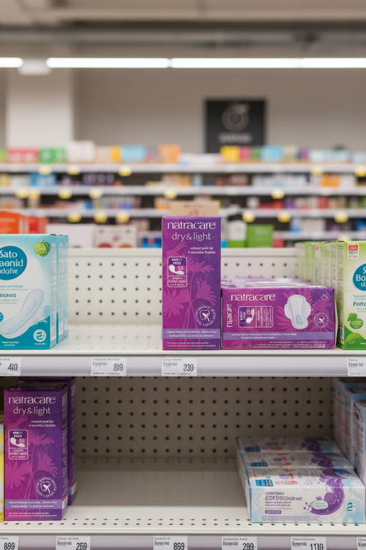 Natracare Dry & Light Inco Plus Pads - 16pc