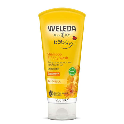 Weleda  Calendula Shampoo & Bodywash - 200ml