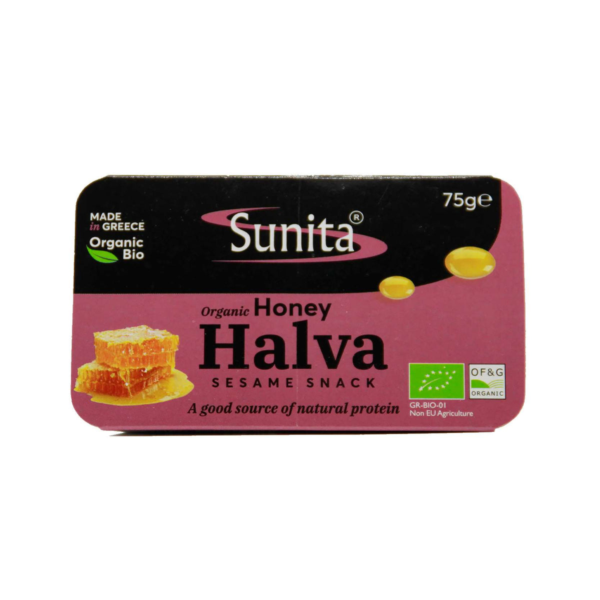 Sunita Organic Honey Halva - 75g