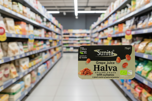 Sunita Organic Grape Juice Halva with Sultanas - 75g