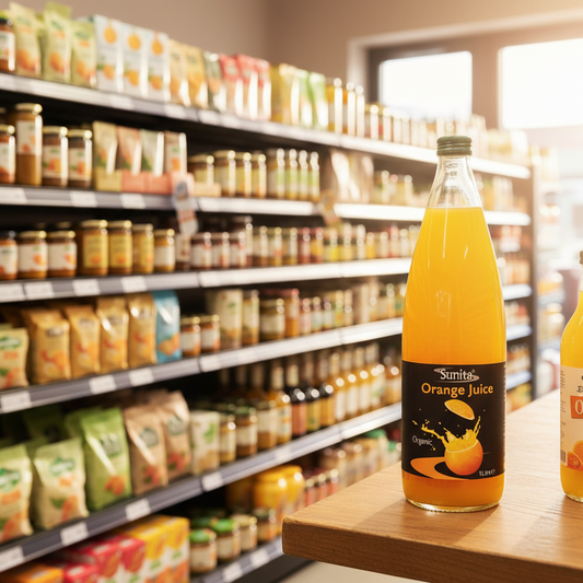 Sunita Organinc Orange Juice - 1ltr
