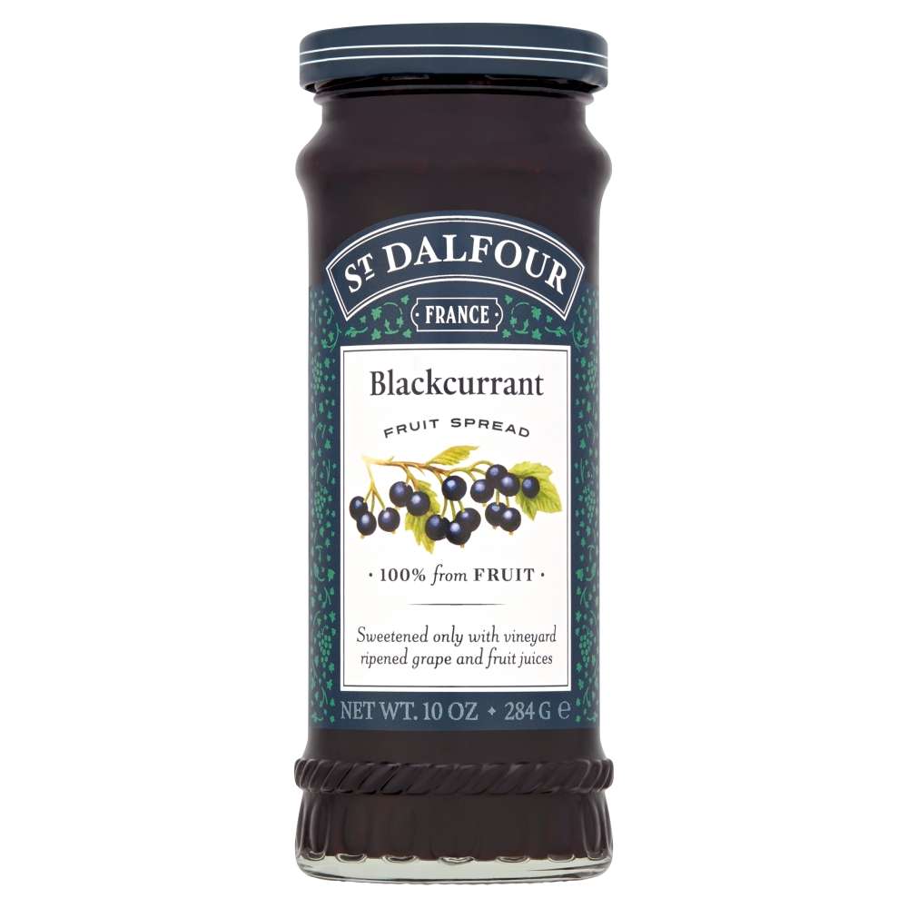 St Dalfour Blackcurrant Spread - 284g