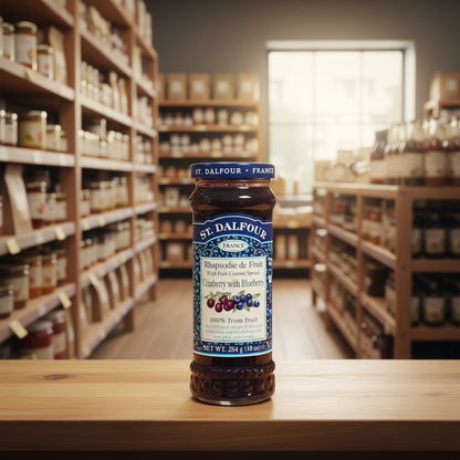 St Dalfour Cranberry & Blueberry Spread - 284g