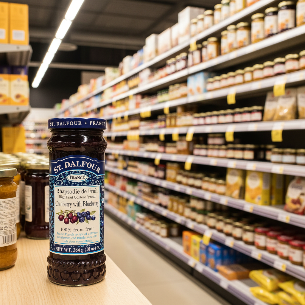 St Dalfour Cranberry & Blueberry Spread - 284g