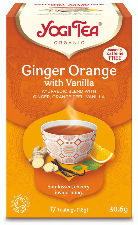 Yogi Tea Ginger Orange Vanilla - 17bags
