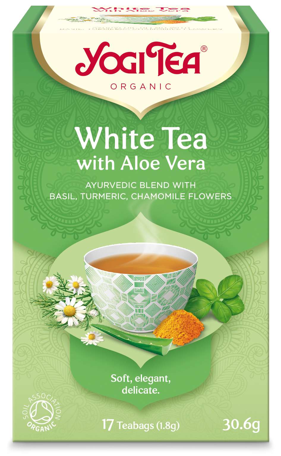 Yogi Tea Whitetea W Aloevera - 17bags