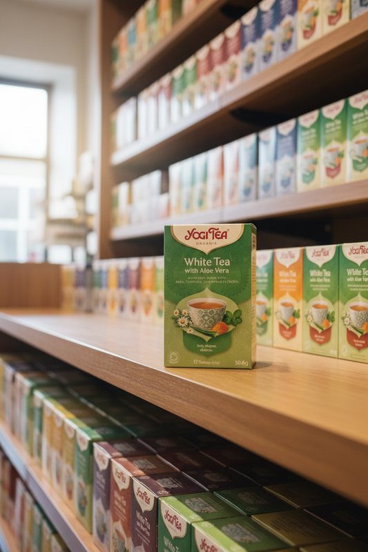 Yogi Tea Whitetea W Aloevera - 17bags