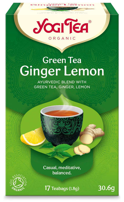Yogi Tea Green Tea Ginlem Org - 17bags